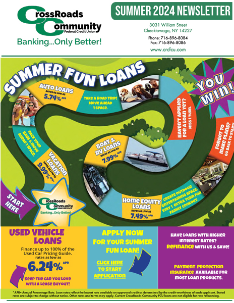 crcfcu-summer newsletter cover